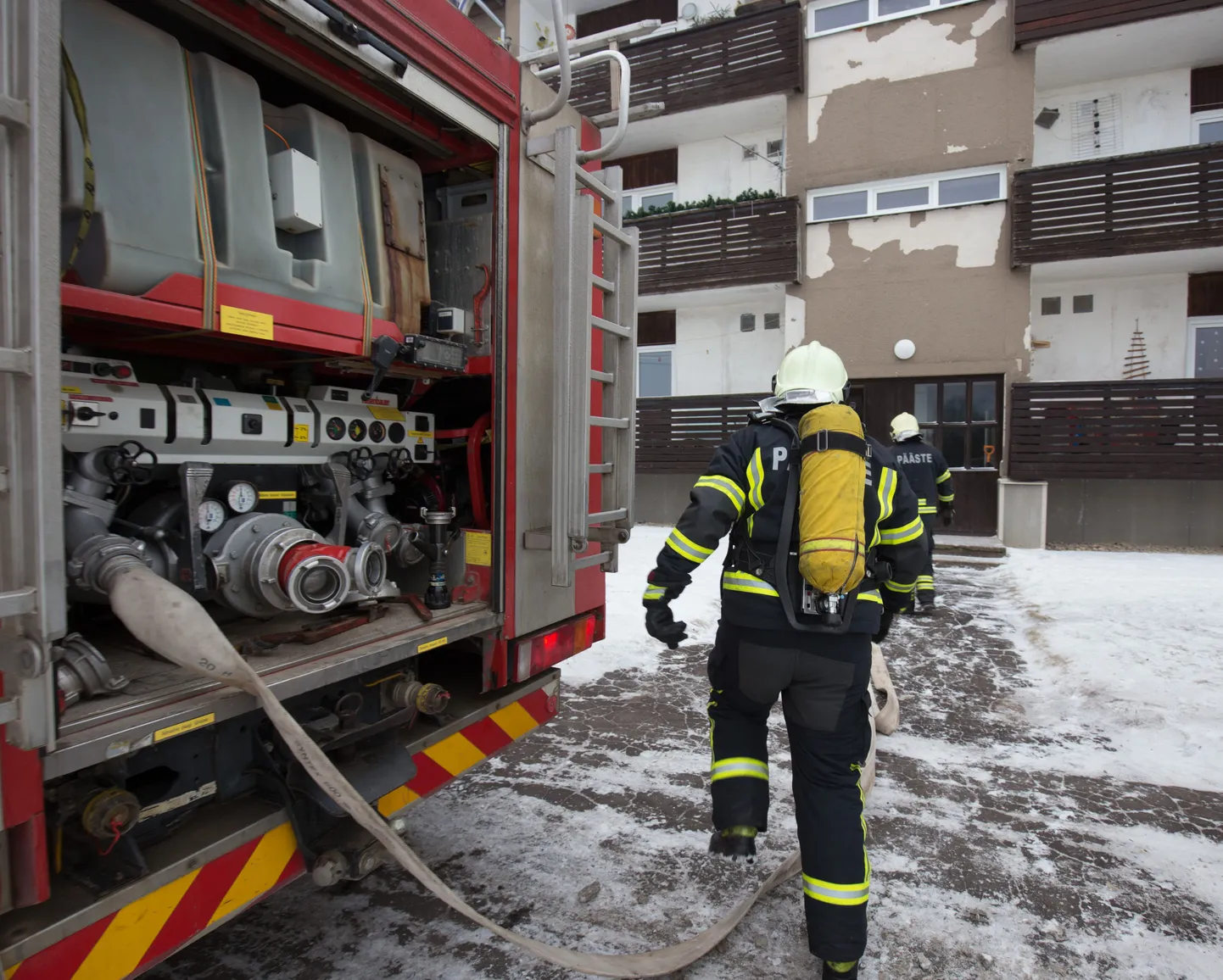 Päästjad käisid Paitus maja tuulutamas.