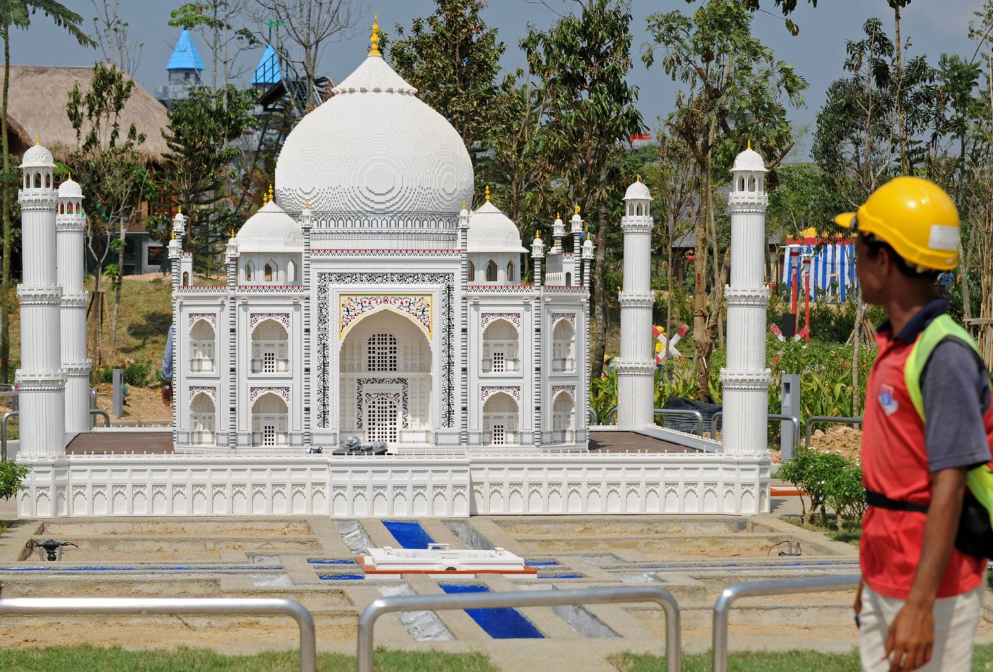 Lego-klotsidest Taj Mahal Malaisia Legolandis.