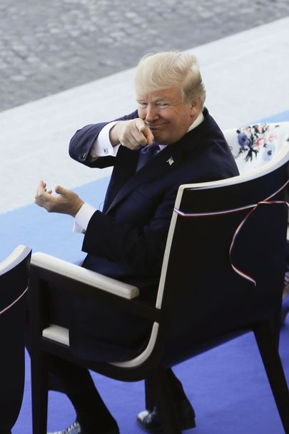 USA president Donald Trump. Foto: MARKUS SCHREIBER/AP/Scanpix