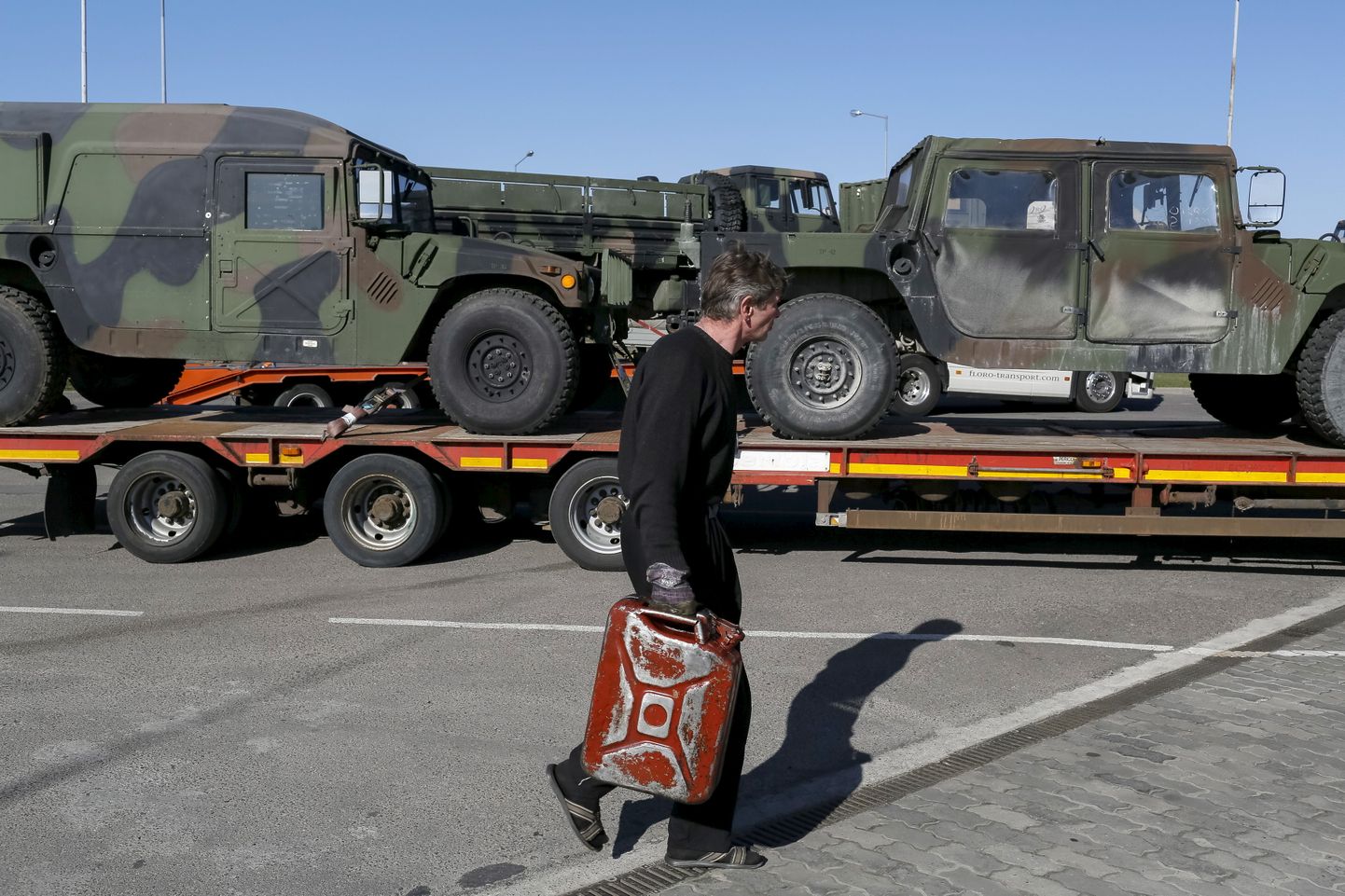 USA tarnis Krakovetsi piiripunkti kaudu Ukrainale sõjatehnikat ka 2015. aastal.