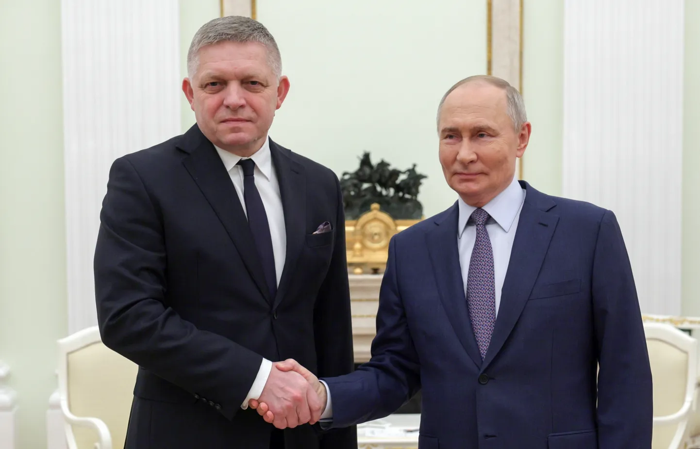 Фицо и Путин в Москве в декабре 2024 года