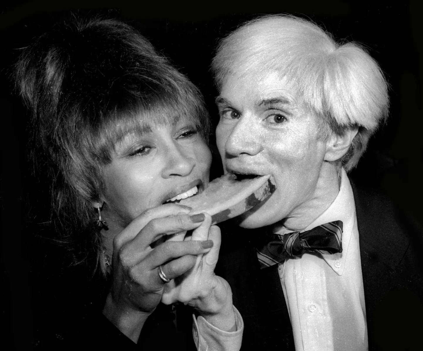 Tina Turner ja Andy Warhol 1980. aastal.