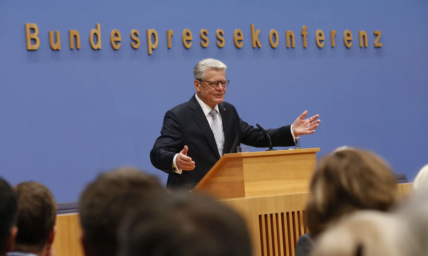 Saksa president Joachim Gauck.
