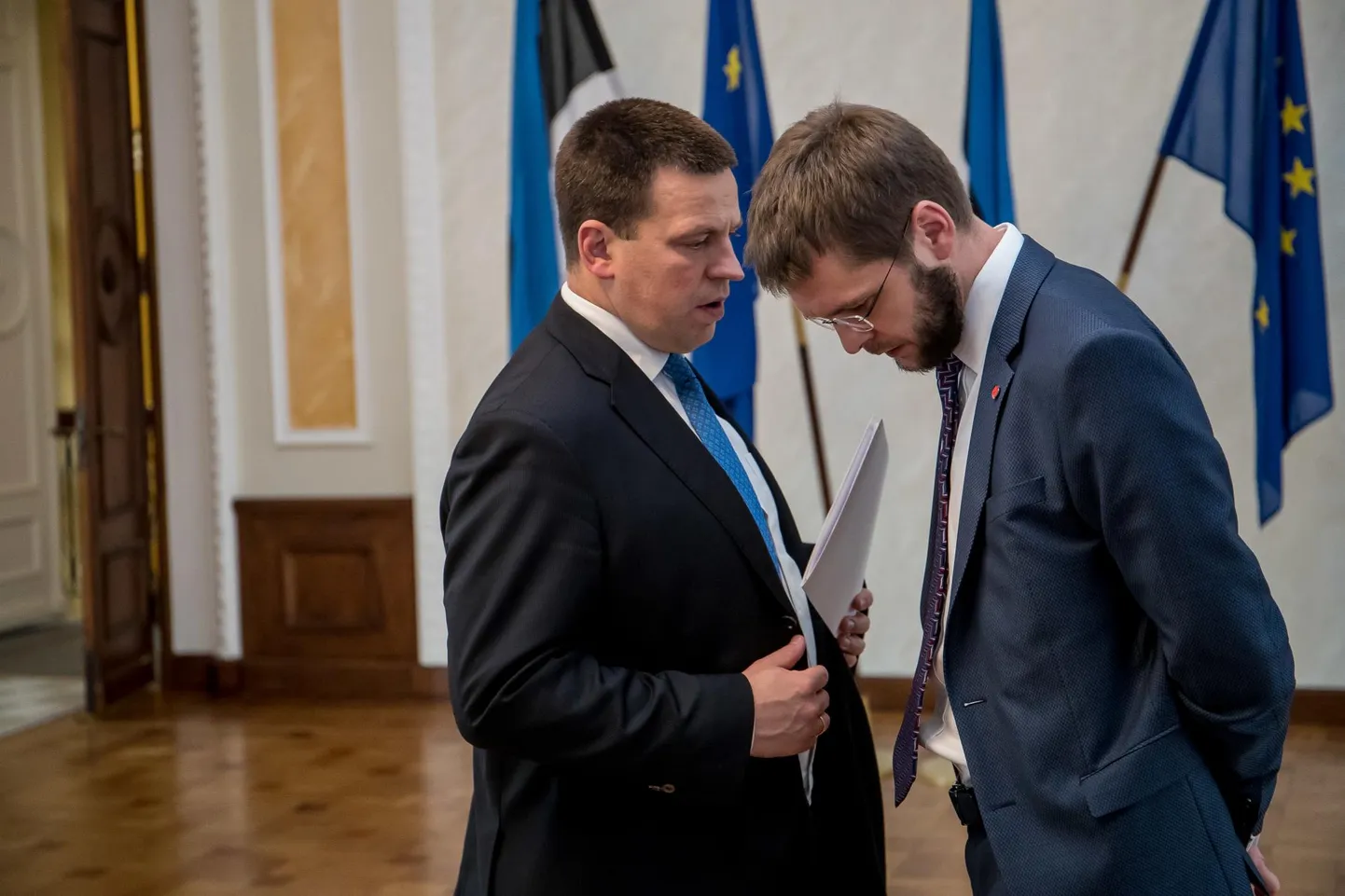 Jüri Ratas ja Jevgeni Ossinovski.
