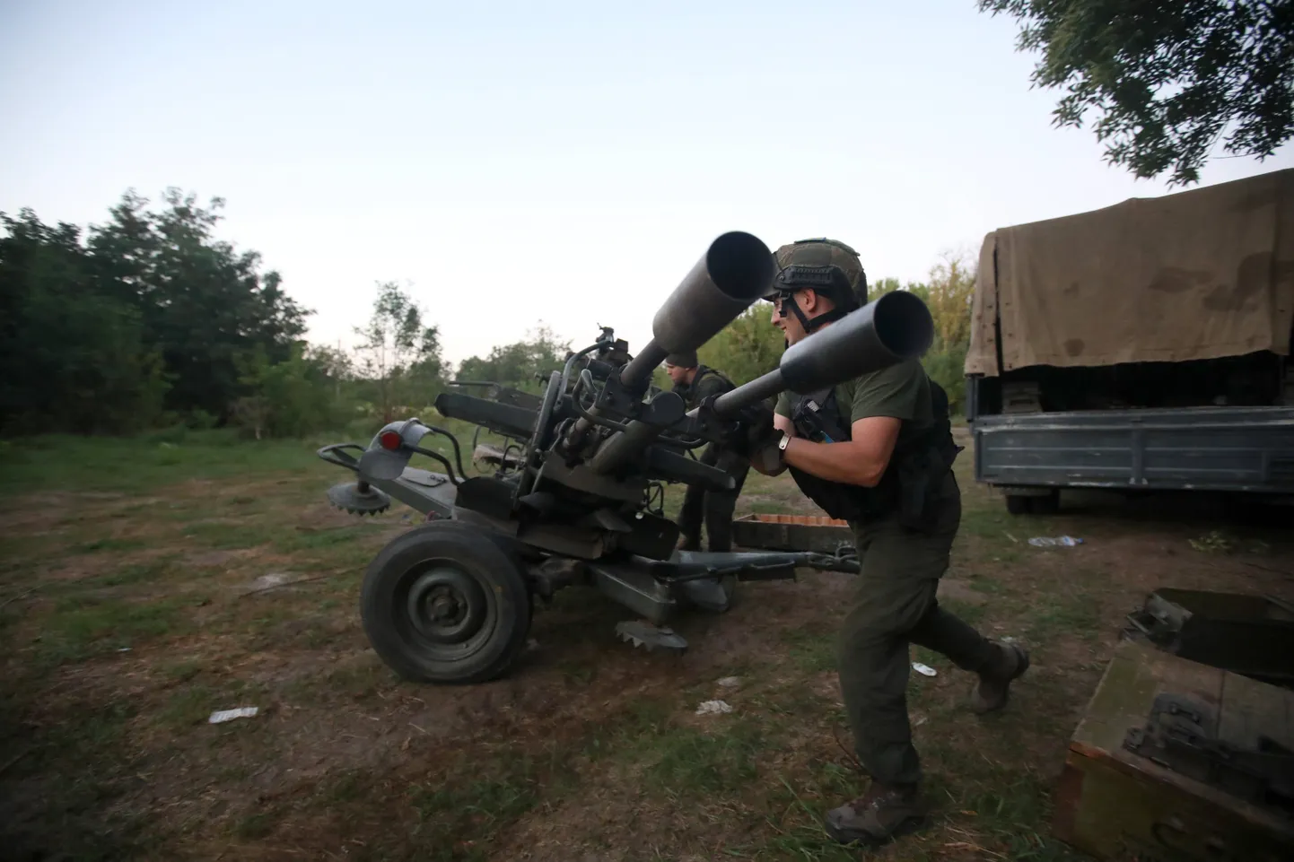 Ukrainas karavīrs.