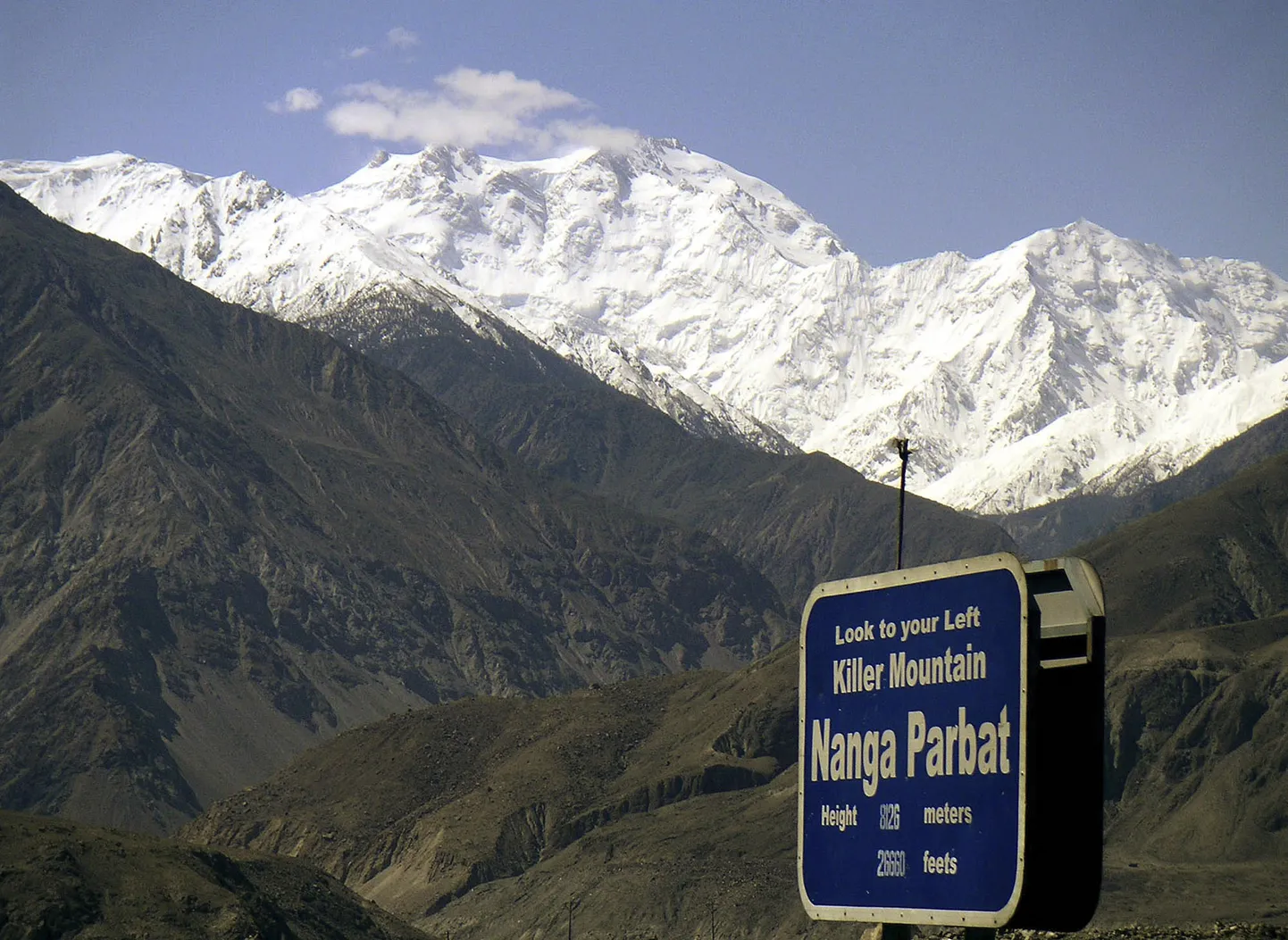 Pakistānas "nāves kalns"