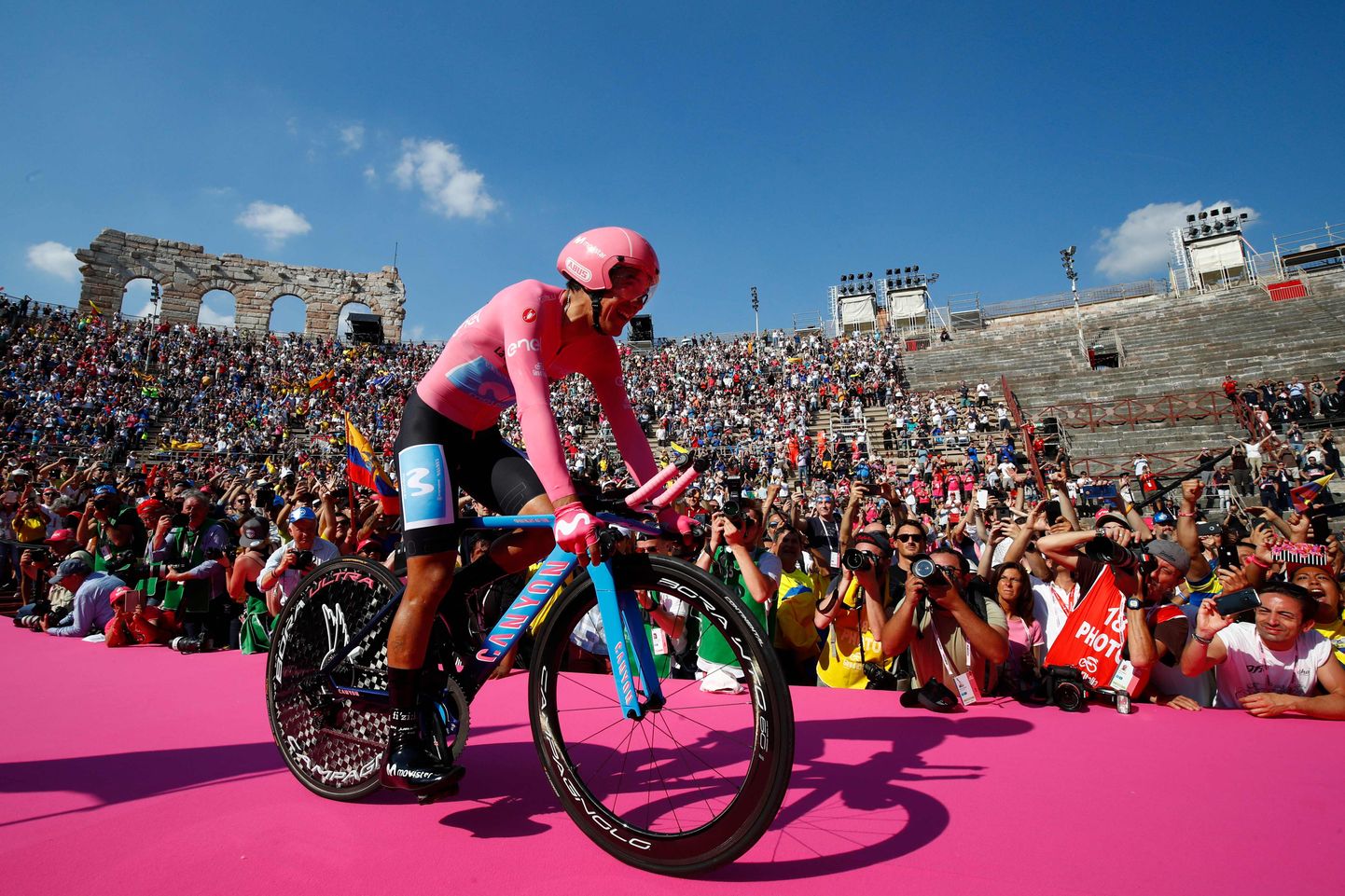 "Giro d'Italia" sacensības.