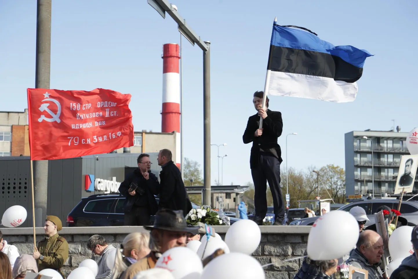 9.mai. Võidupüha. Pronkssõdur FOTO: Sander Ilvest