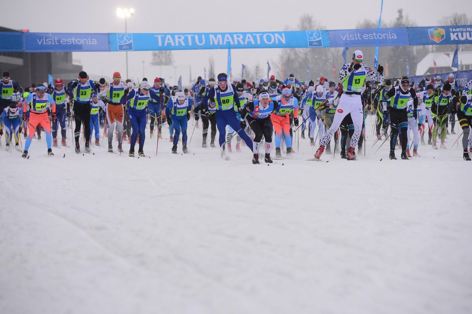 Nii massiliselt nagu 2018. aastal Tartu suusamaratonil tänavu sõita ei saa.