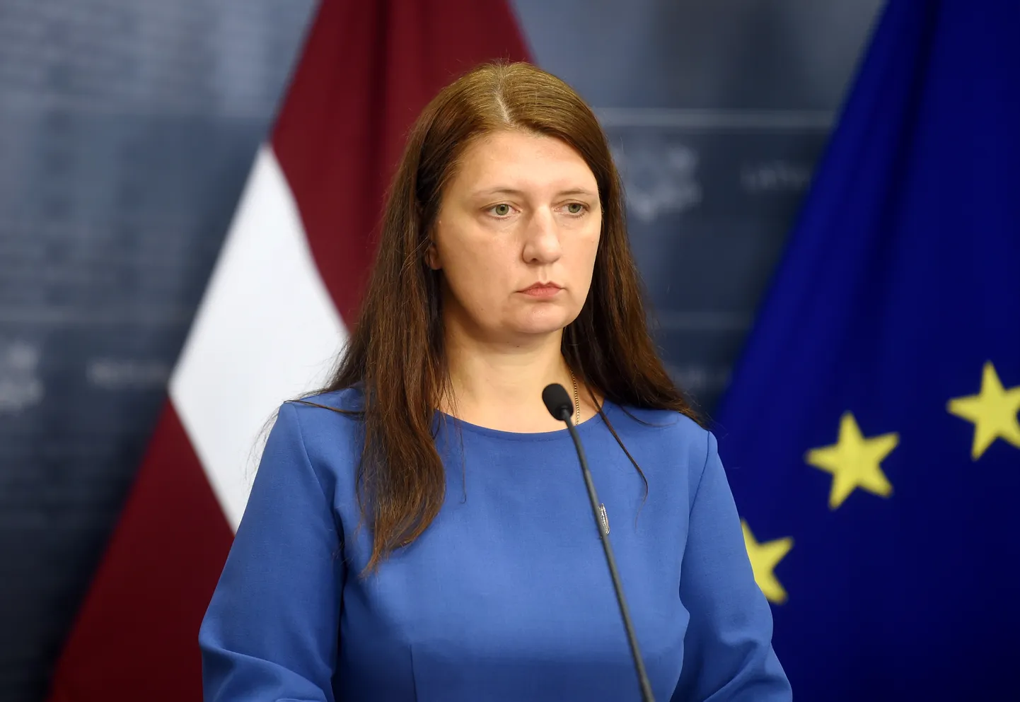 Latvijas izglītības un zinātnes darbinieku arodbiedrības priekšsēdētāja Inga Vanaga.