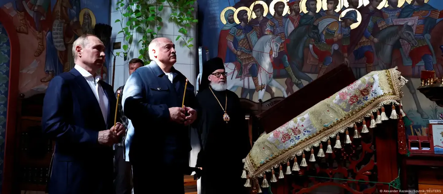 Путин и Лукашенко на Валааме