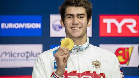 17-aastane venelane on vallutamas ujumise EM-i