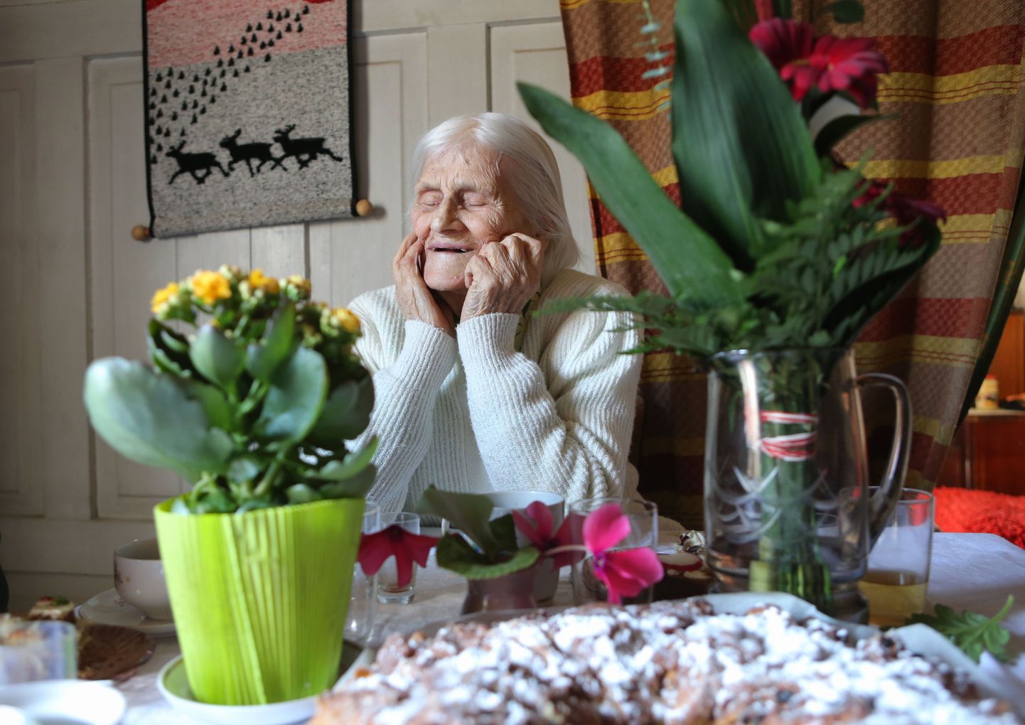 Räpina elanik Elle Mälberg (pildil) sai neljapäeval 107 aastaseks.