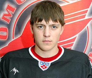 Venemaa hokiklubi Omski Avangard tulevikutäheks peetud Aleksei Tšerepanov (1989–2008).
