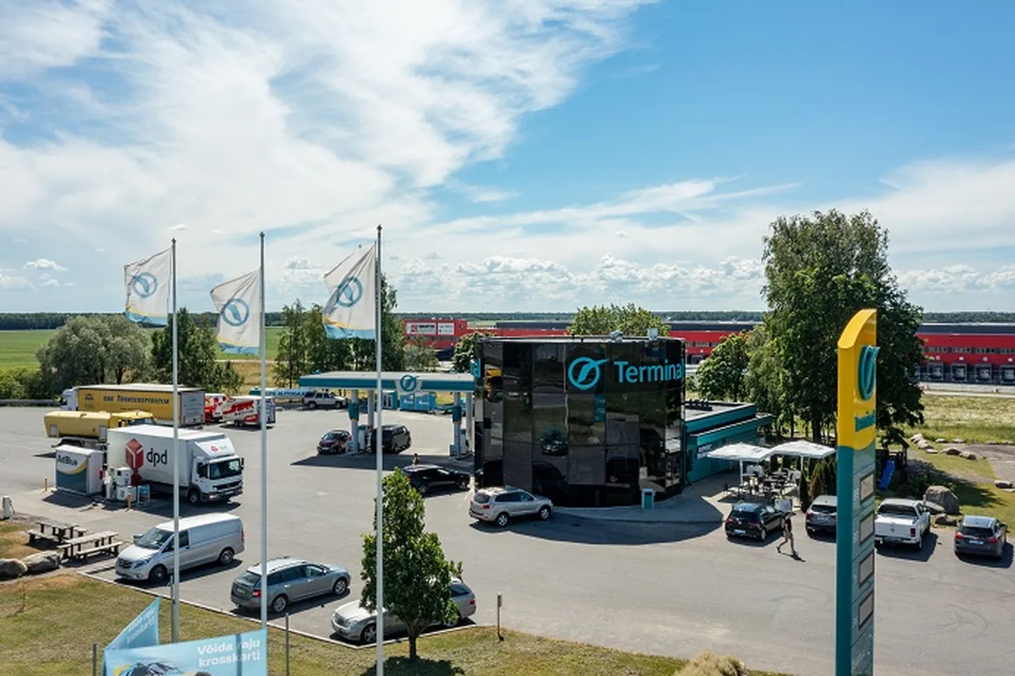 Terminal Oili teenindusjaam.