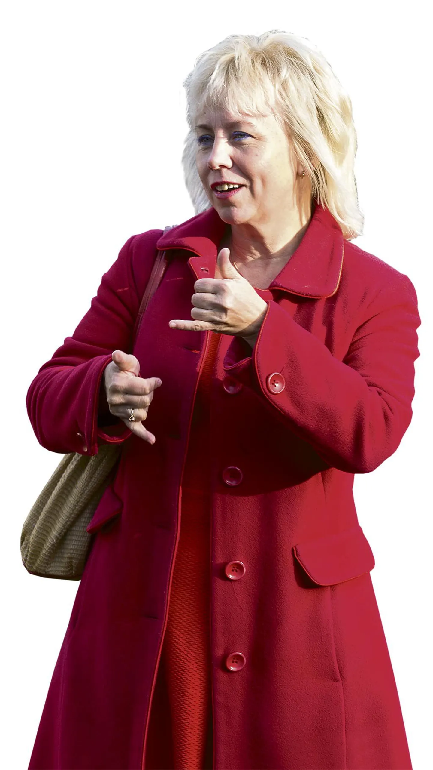 Anne Sepping on töötanud viipekeeletõlgina üle 30 aasta.