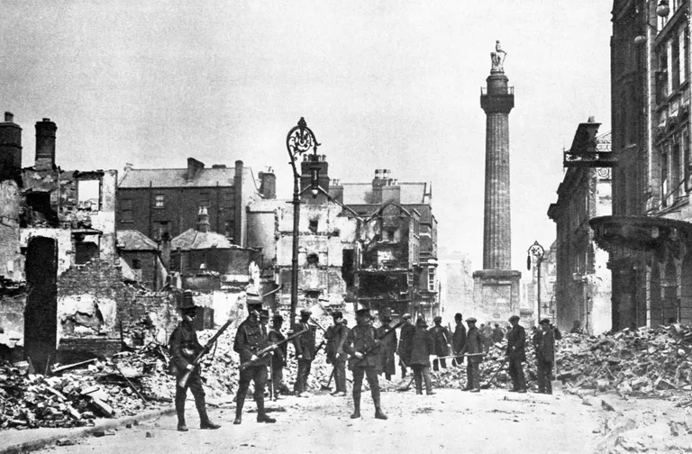 Lihavõtteülestõus 1916. aastal. Foto: Scanpix