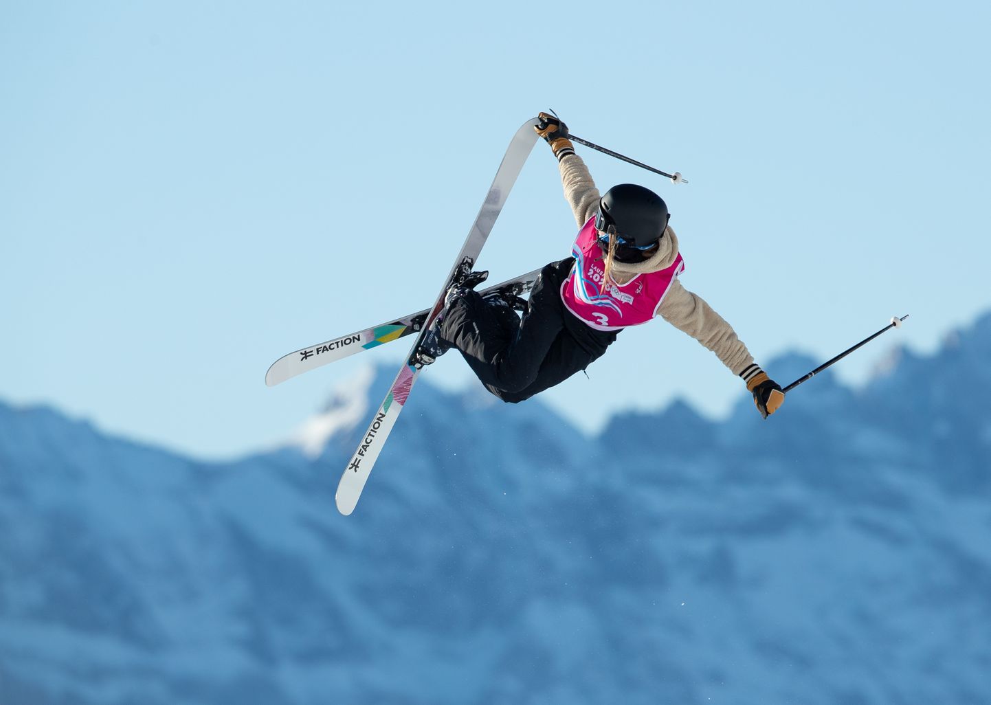 Kelly Sildaru Lausanne'i noorte olümpial.