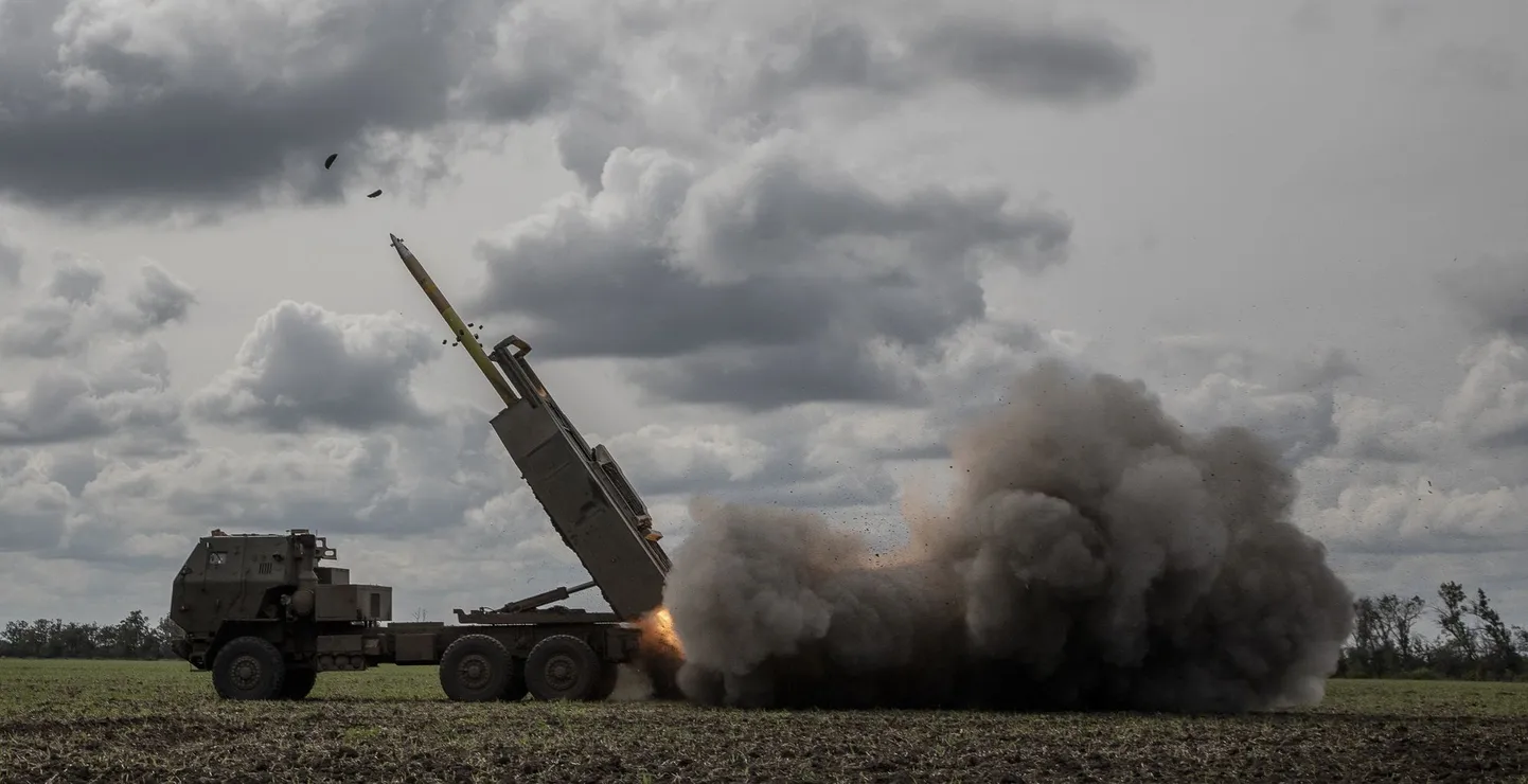 Системы HIMARS на украинском Южном фронте в сентябре 2022 года.