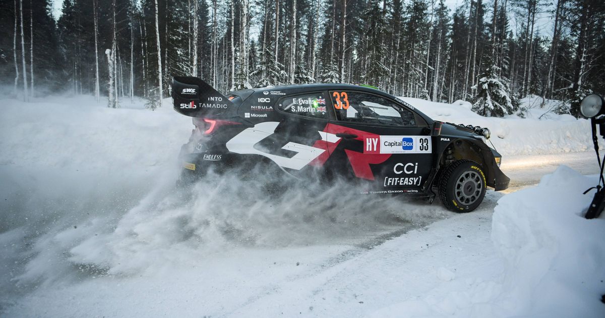 Evans võitis Rovanperä katkestamise järel Lapimaa ralli, Linnamäe tuli viiendaks
