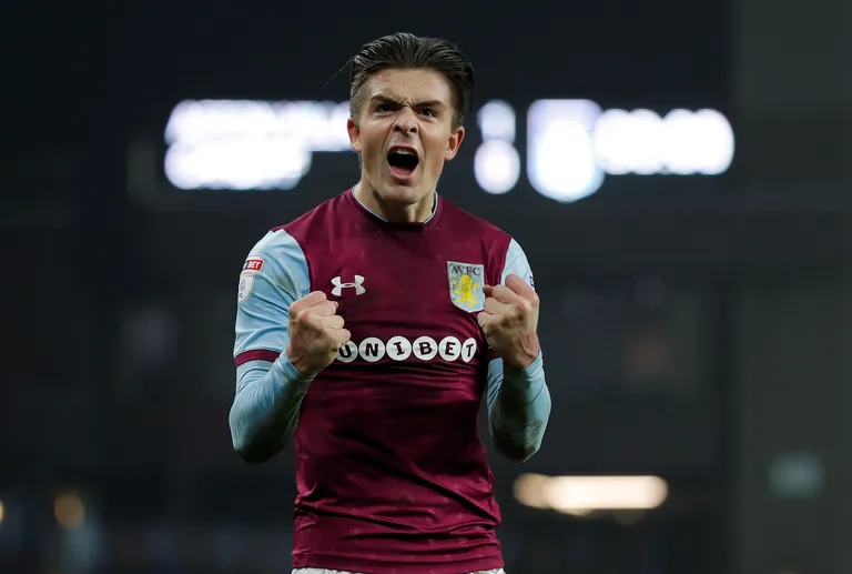 Aston Villa mängija Jack Grealish