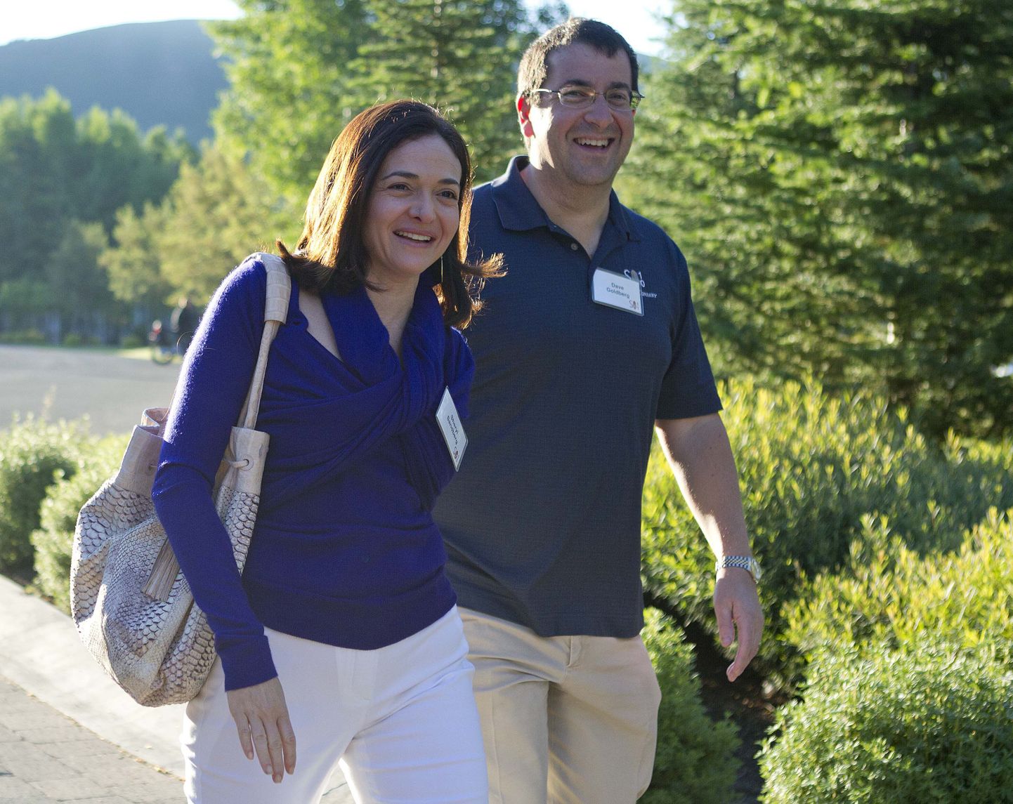 Sheryl Sandberg ja ta abikaasa Dave Goldberg