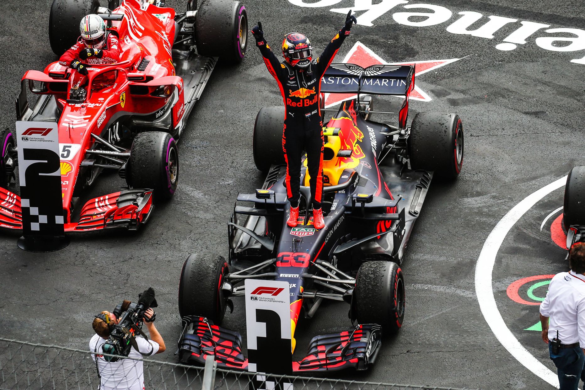 Max Verstappen võitis mullu Mehhiko GP.