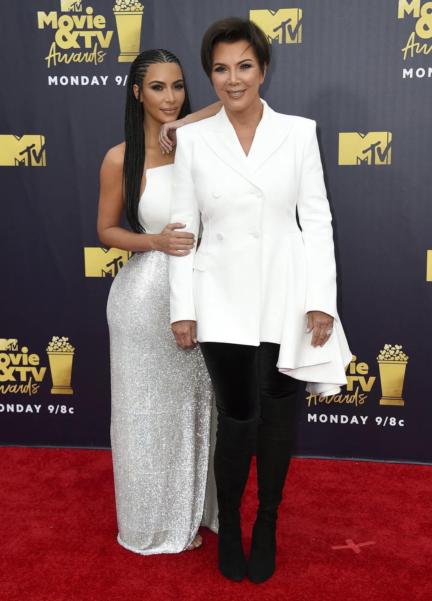 Kim Kardashian ja Kris Jenner.