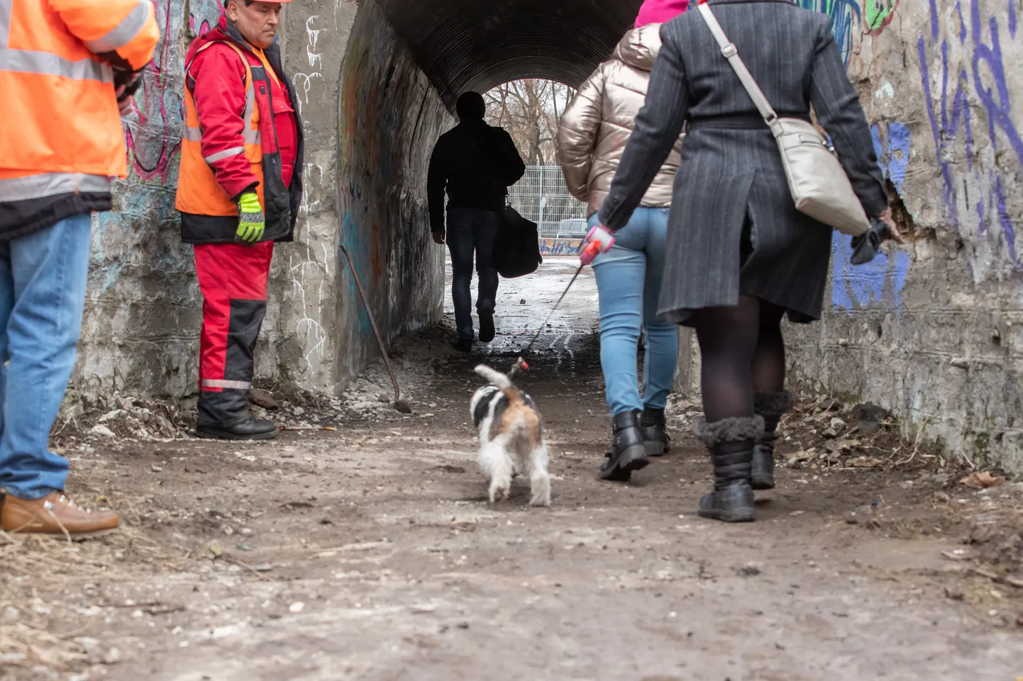 Туннель на улице Котка.