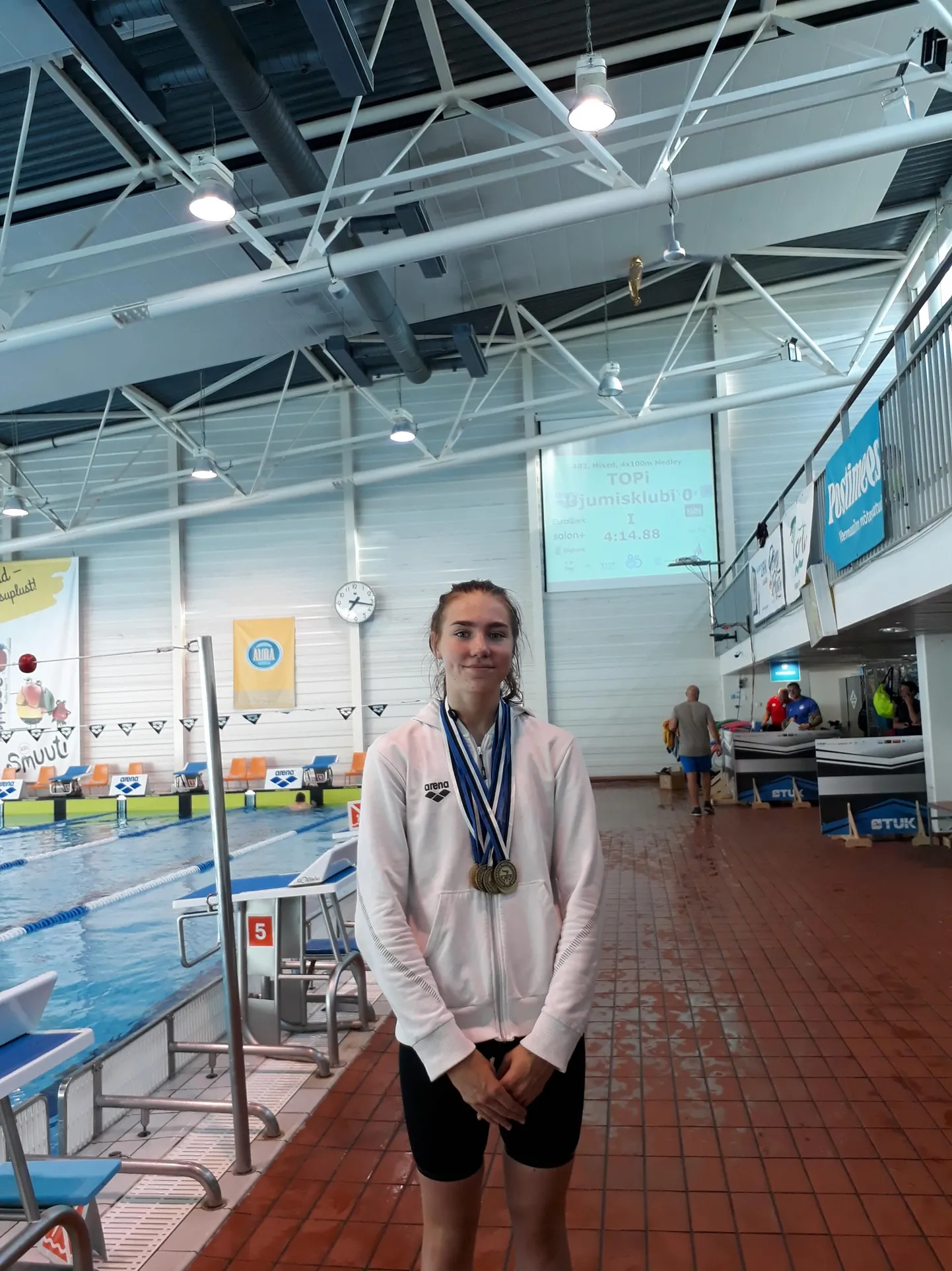 Aurelia Roos teenis viis medalit, neist kaks kuldset.