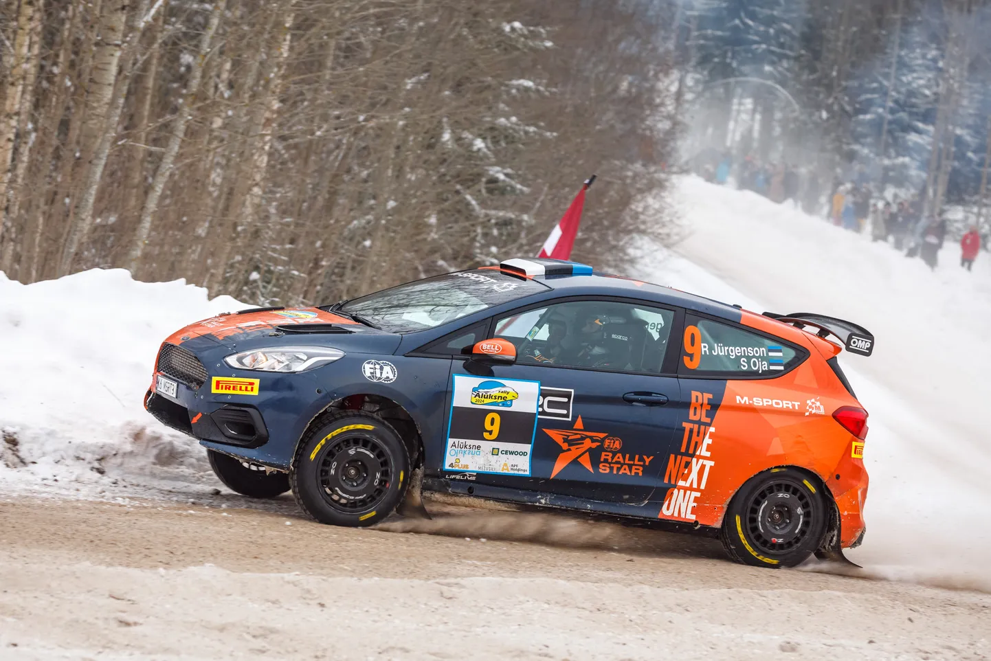 Romet Jürgenson-Siim Oja Aluksne rallil.