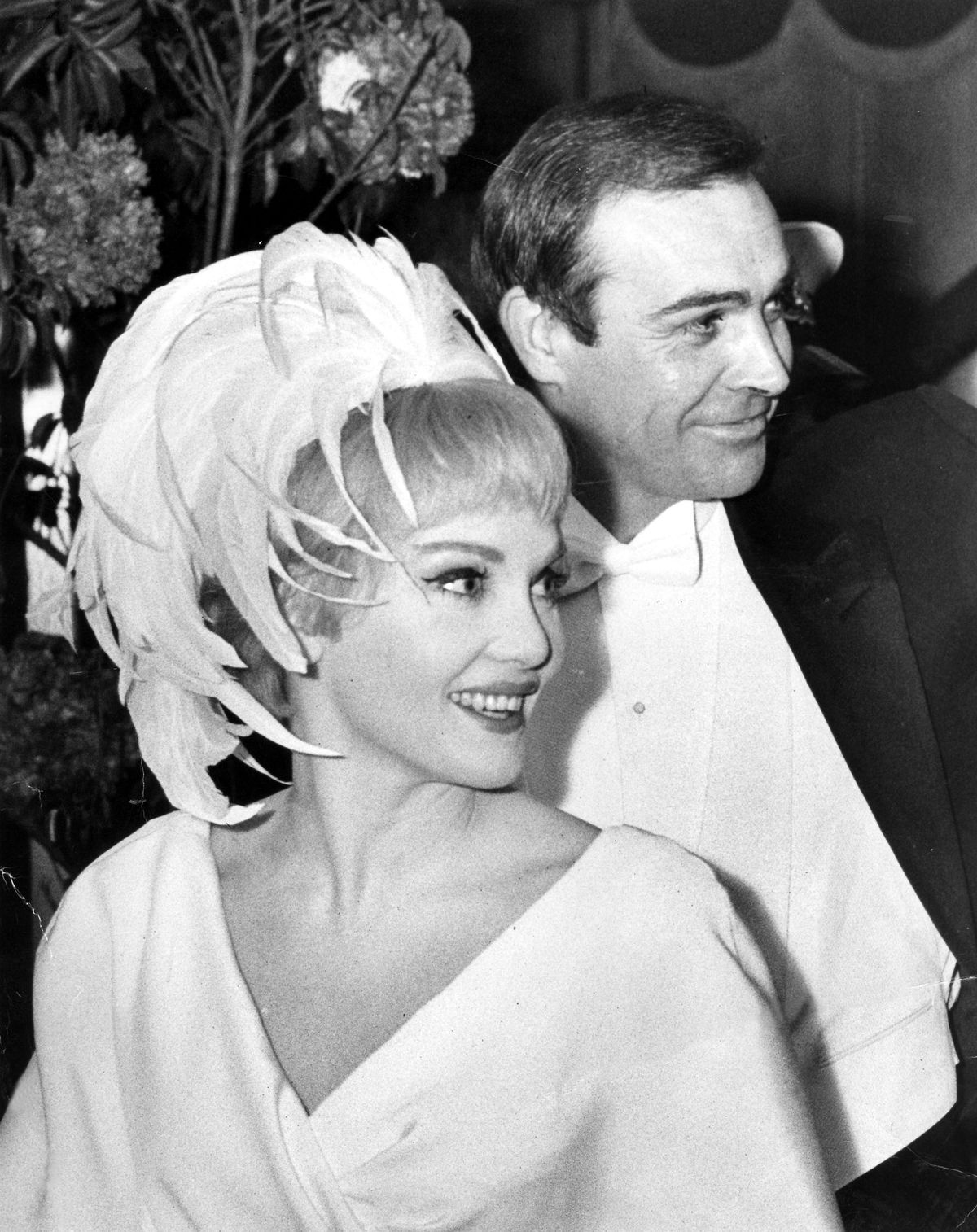 Sean Connery ja ta esimene abikaasa Diane Cliento 1962