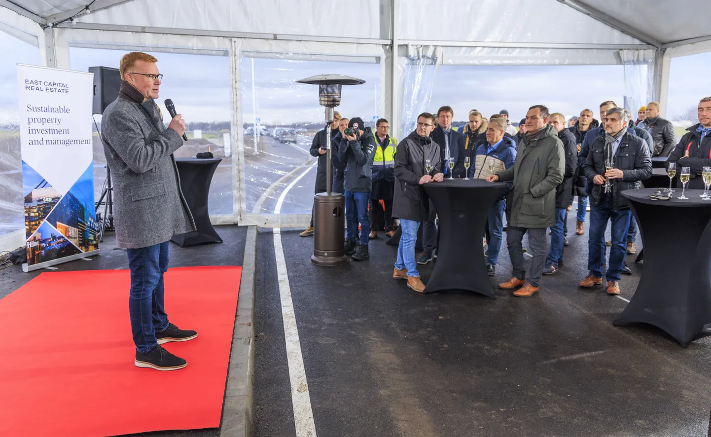 Kõnet peab Martin Otsa, East Capital Real Estate investeeringute juht.