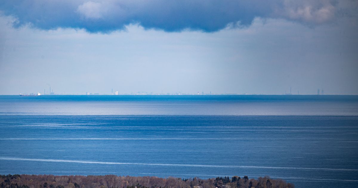 Helsinki can be seen from Tallinn
