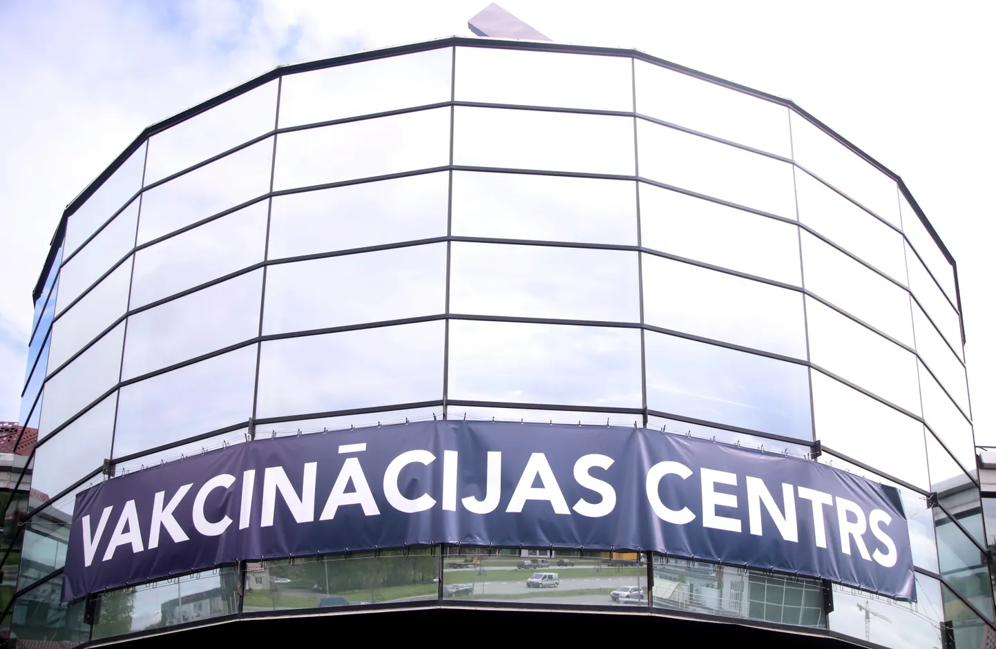 Vakcinācijas centra "ATTA centrs" Krasta ielā.