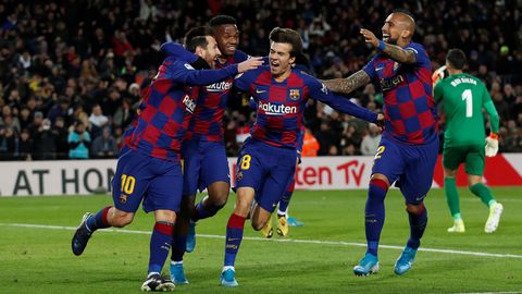 Lionel Messi viis Barcelona tagasi liigatabeli tippu