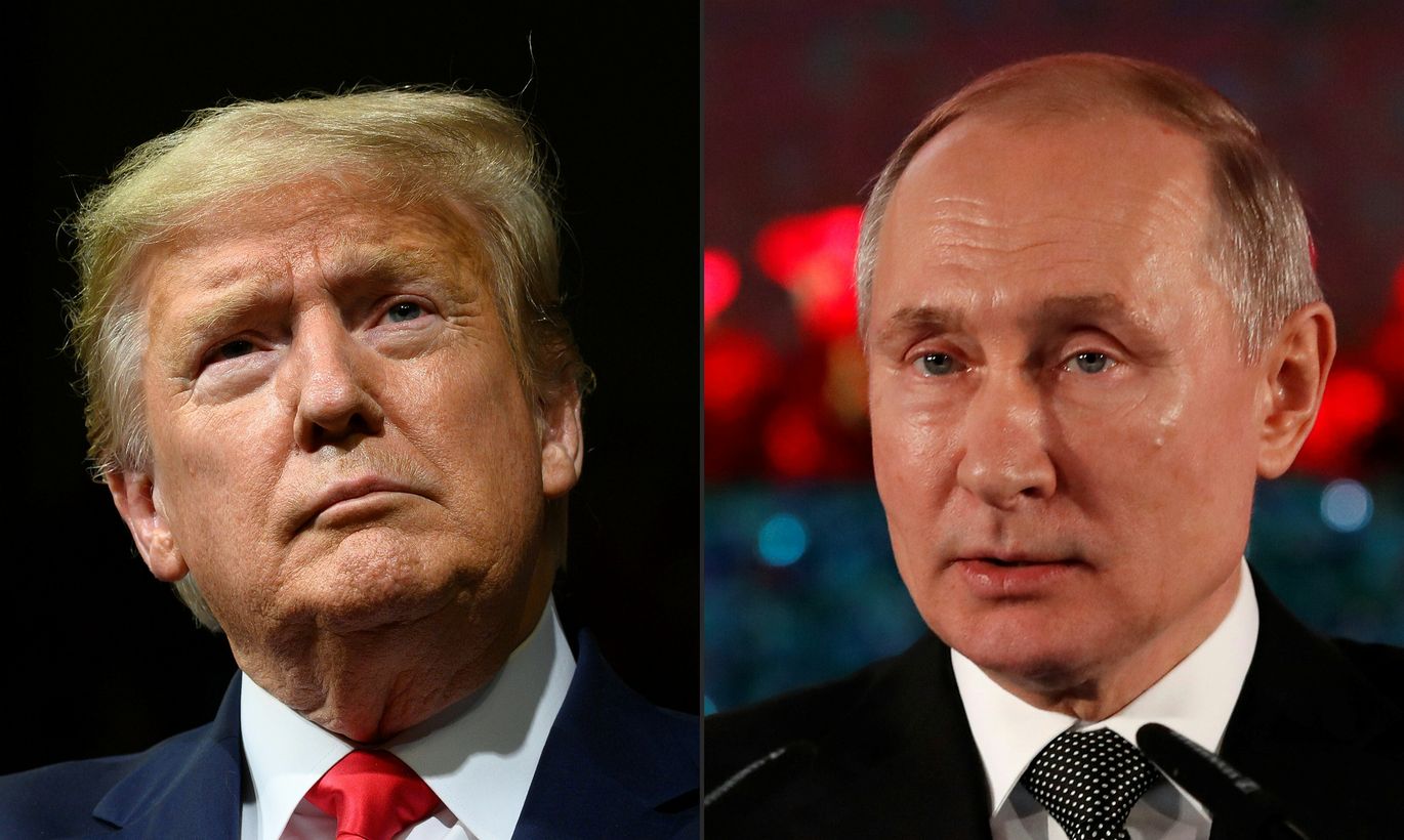 Путин и Трамп выступили с совместным заявлением За