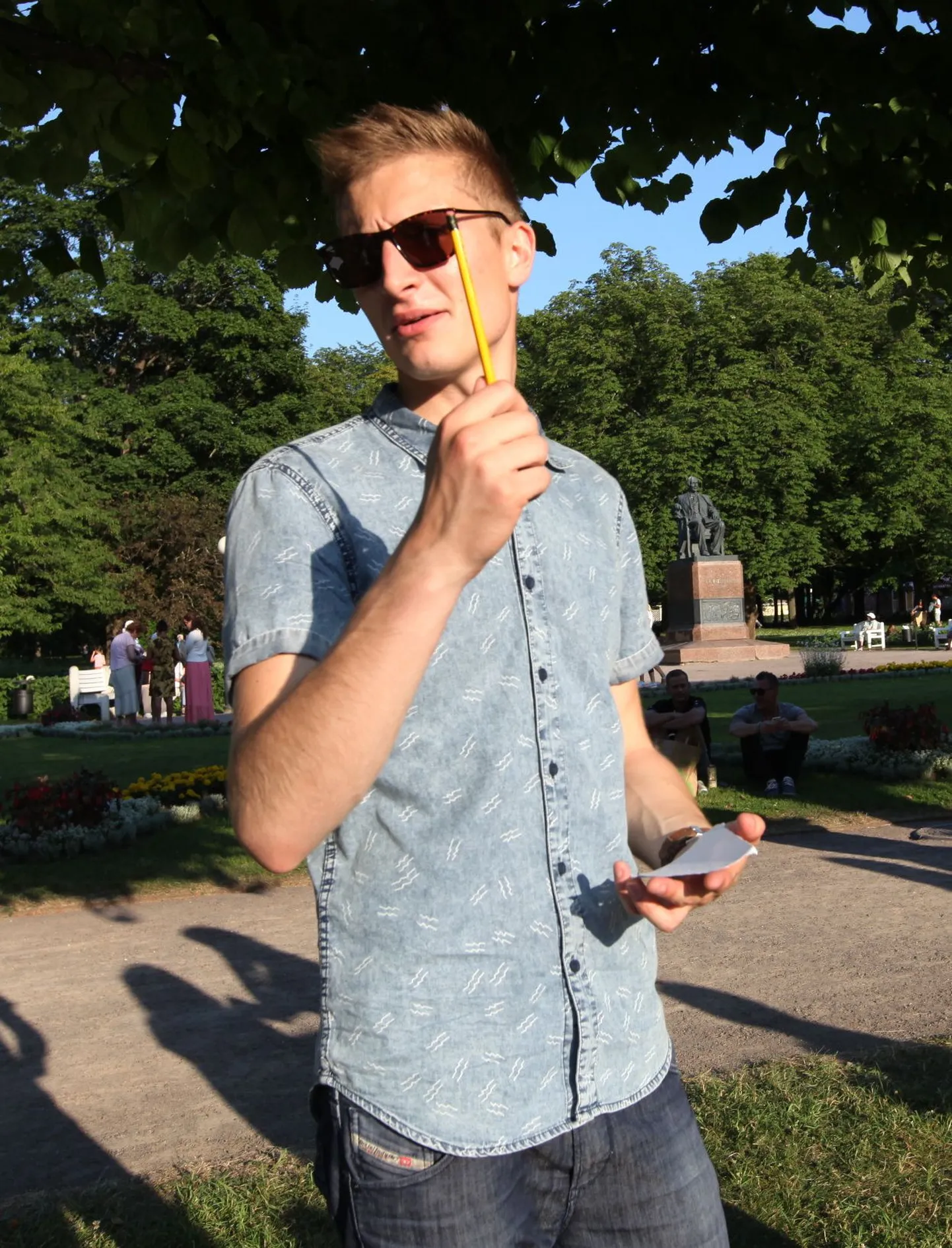 Kadrioru Park palus kõiki pargi meeleolukale sünnipäevale!
Üks külalisesinejatest oli Karl-Erik Taukar