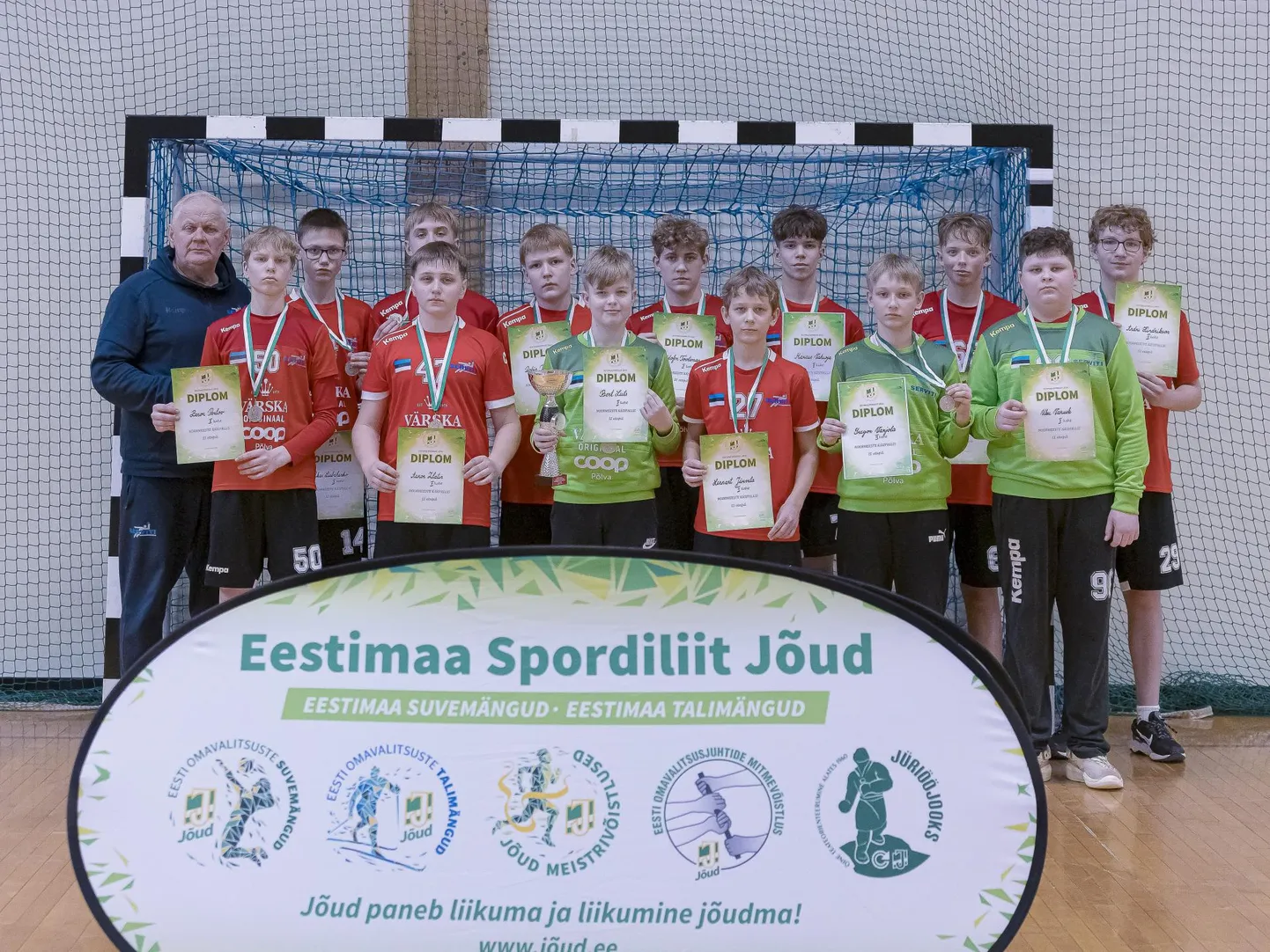 Hõbedane Põlva KPK/Põlva SK meeskond