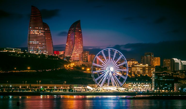 Баку, столица Азербайджана