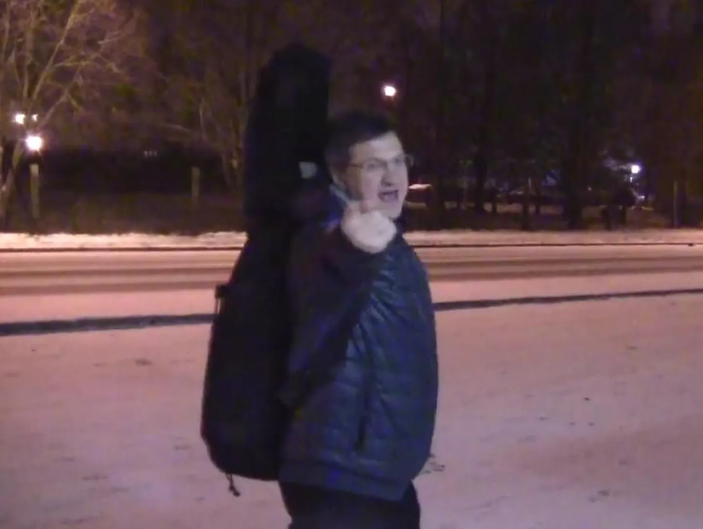 Jüri Homenja muusikavideos «Hõbevalgusest teel»