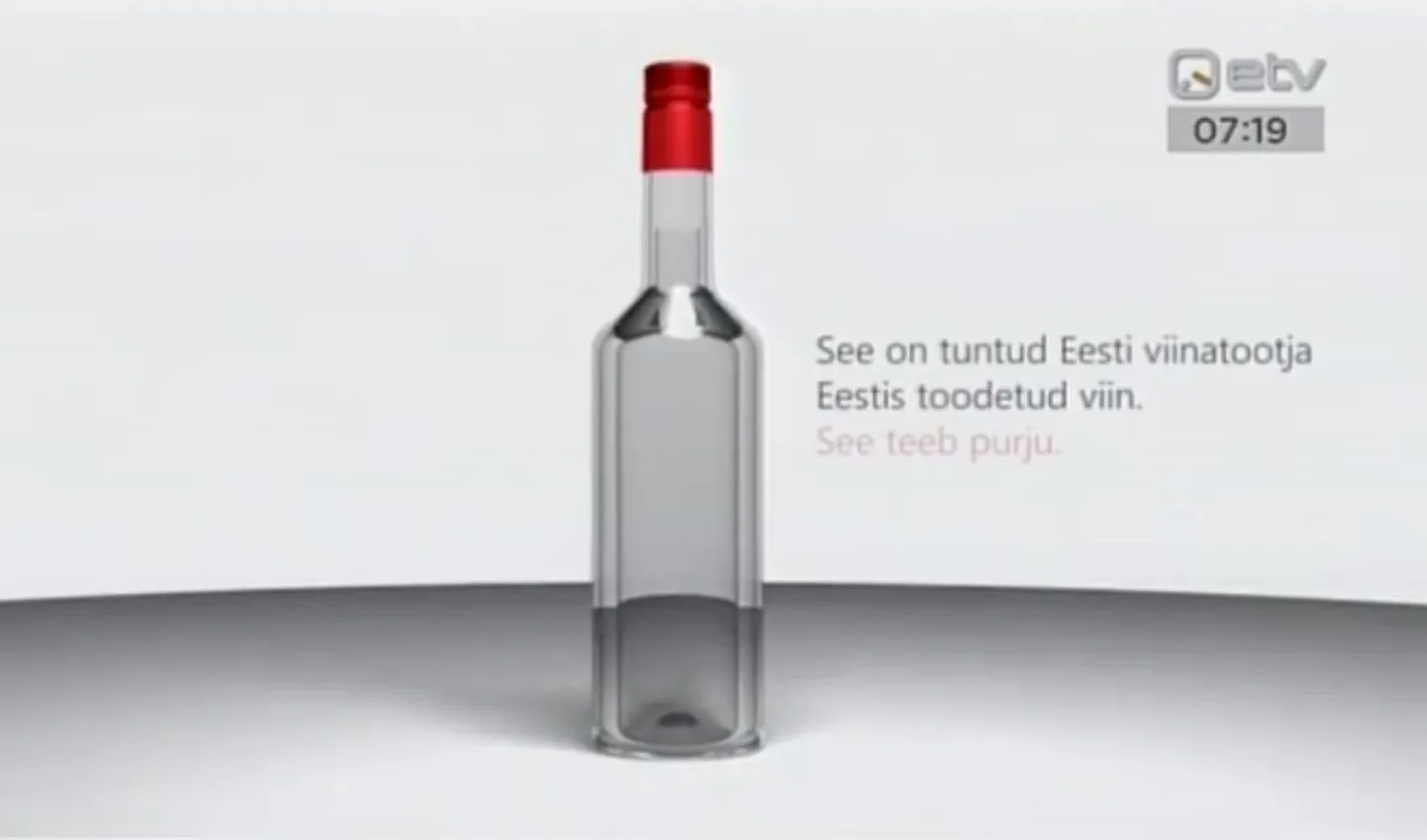 «Terevisioon» pani kokku alkoholireklaami, mis peaks vastama plaanitavatele uutele alkoholireklaami piirangutele
