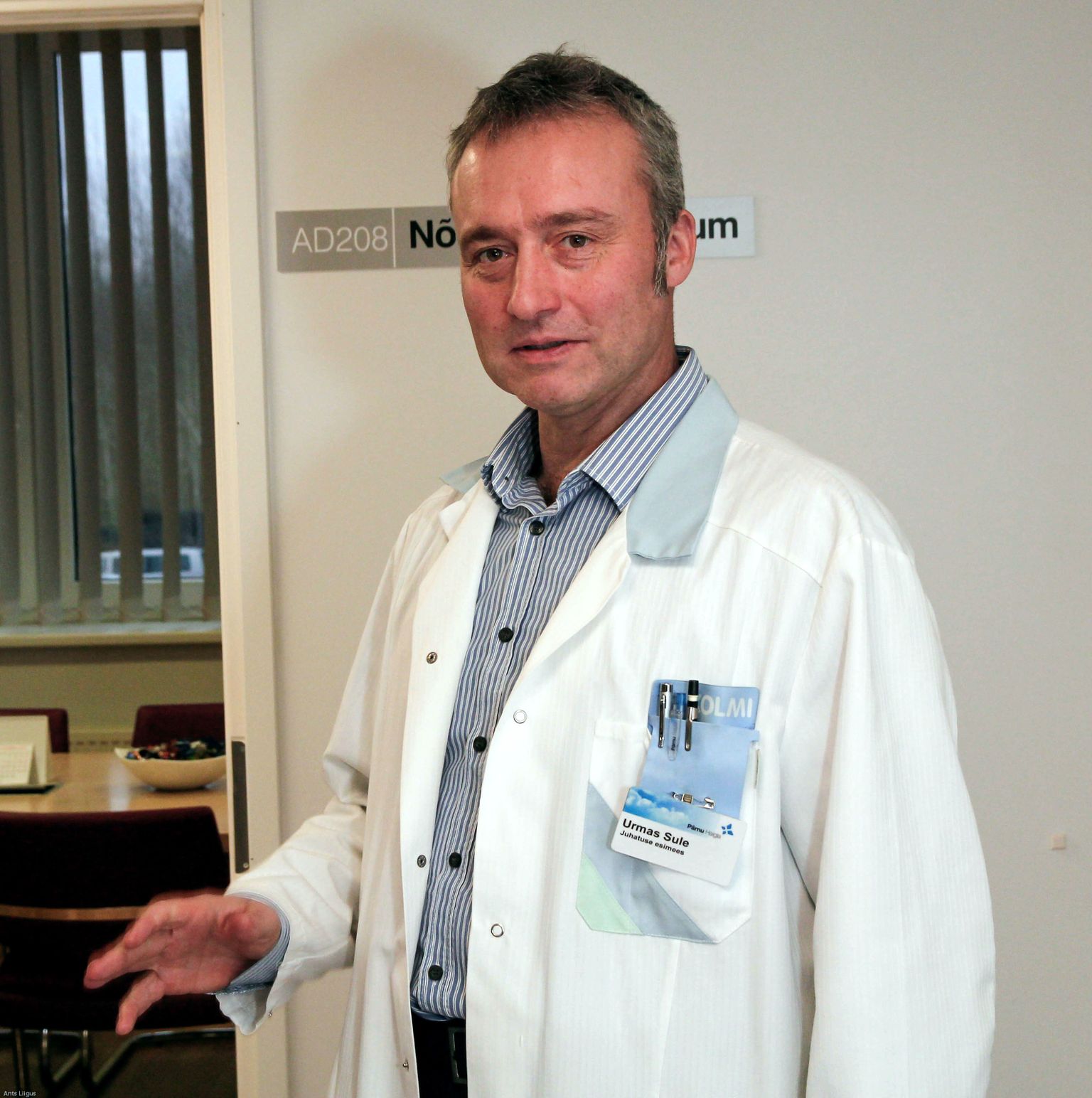 Haiglate liidu juhatuse esimees Urmas Sule.