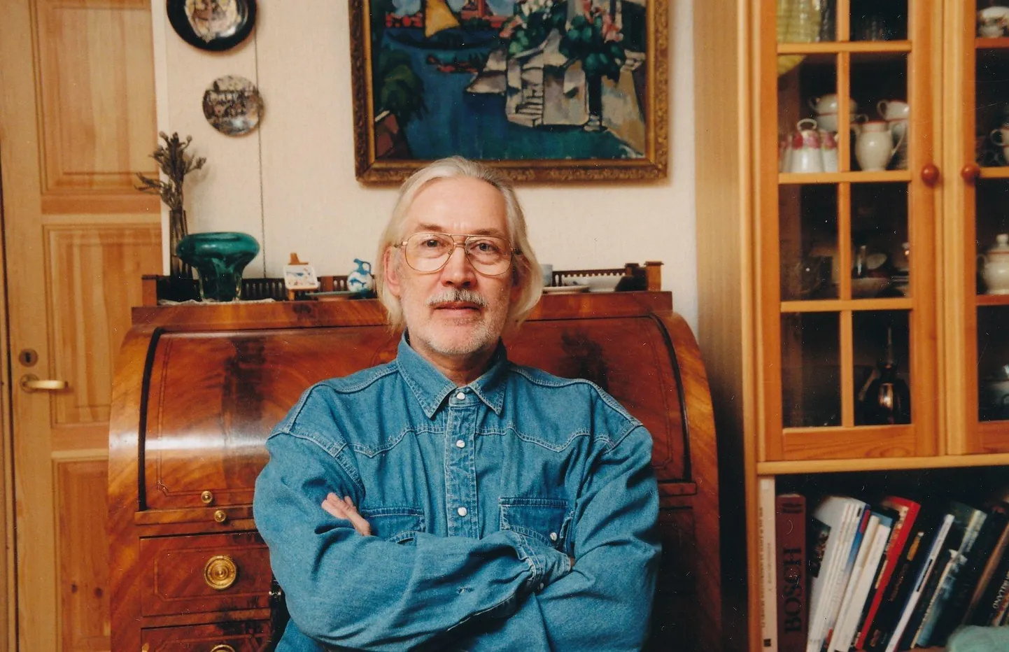 Kirjanik Jaan Kaplinski.