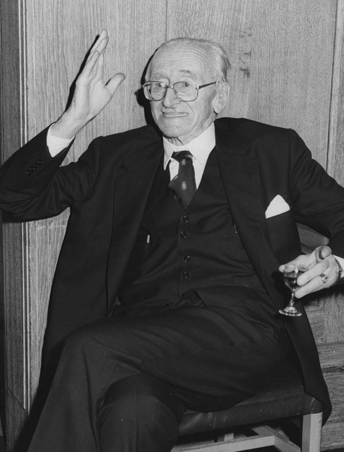 Friedrich August von Hayek 1981. aastal