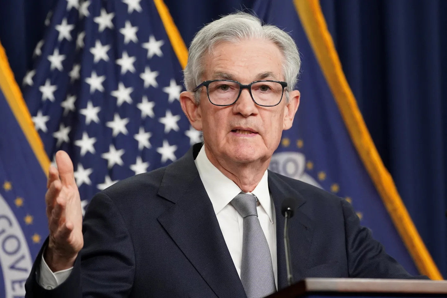 USA Föderaalreservi juht Jerome Powell.