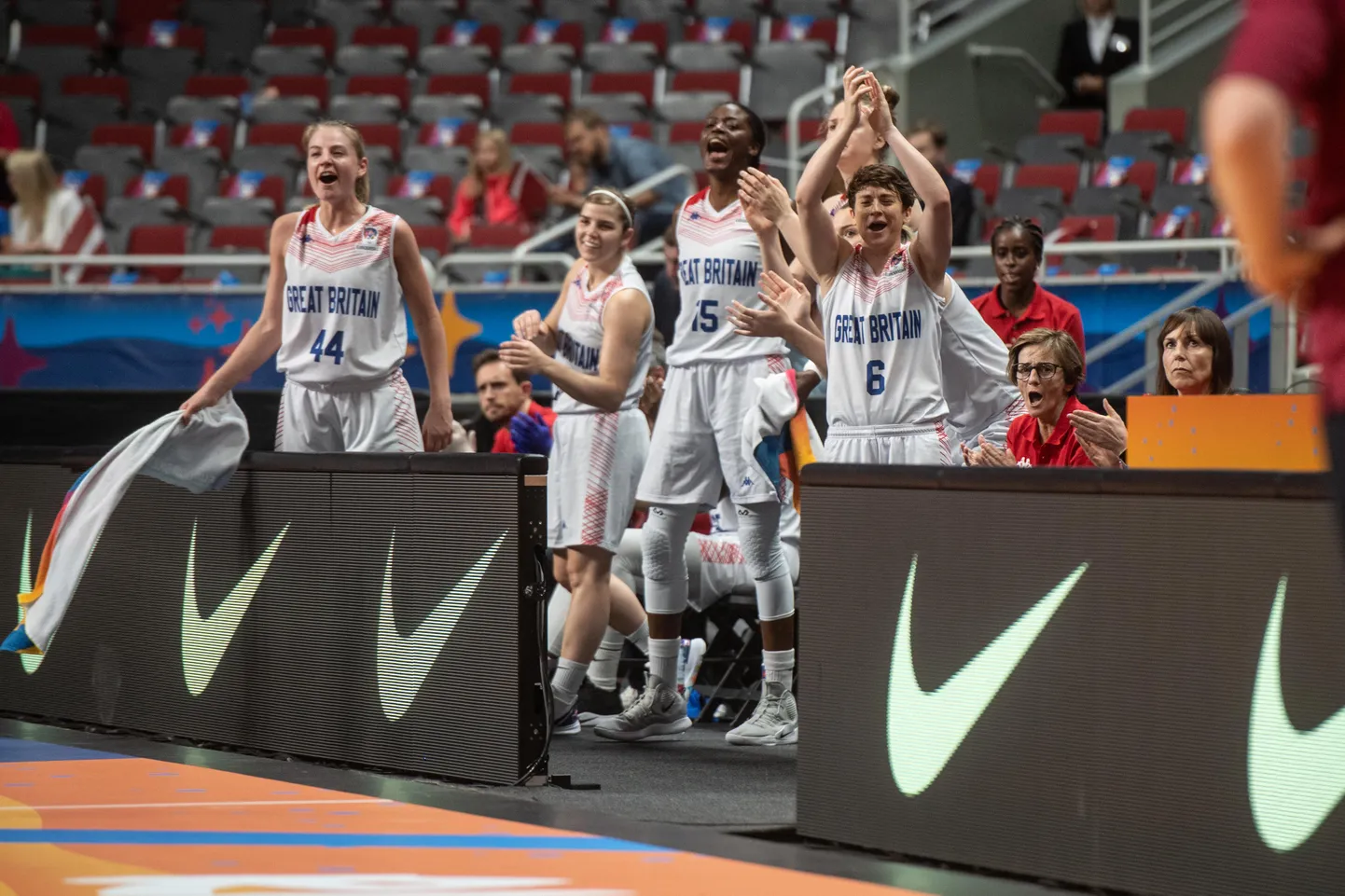 Lielbritānijas izlases basketbolistes