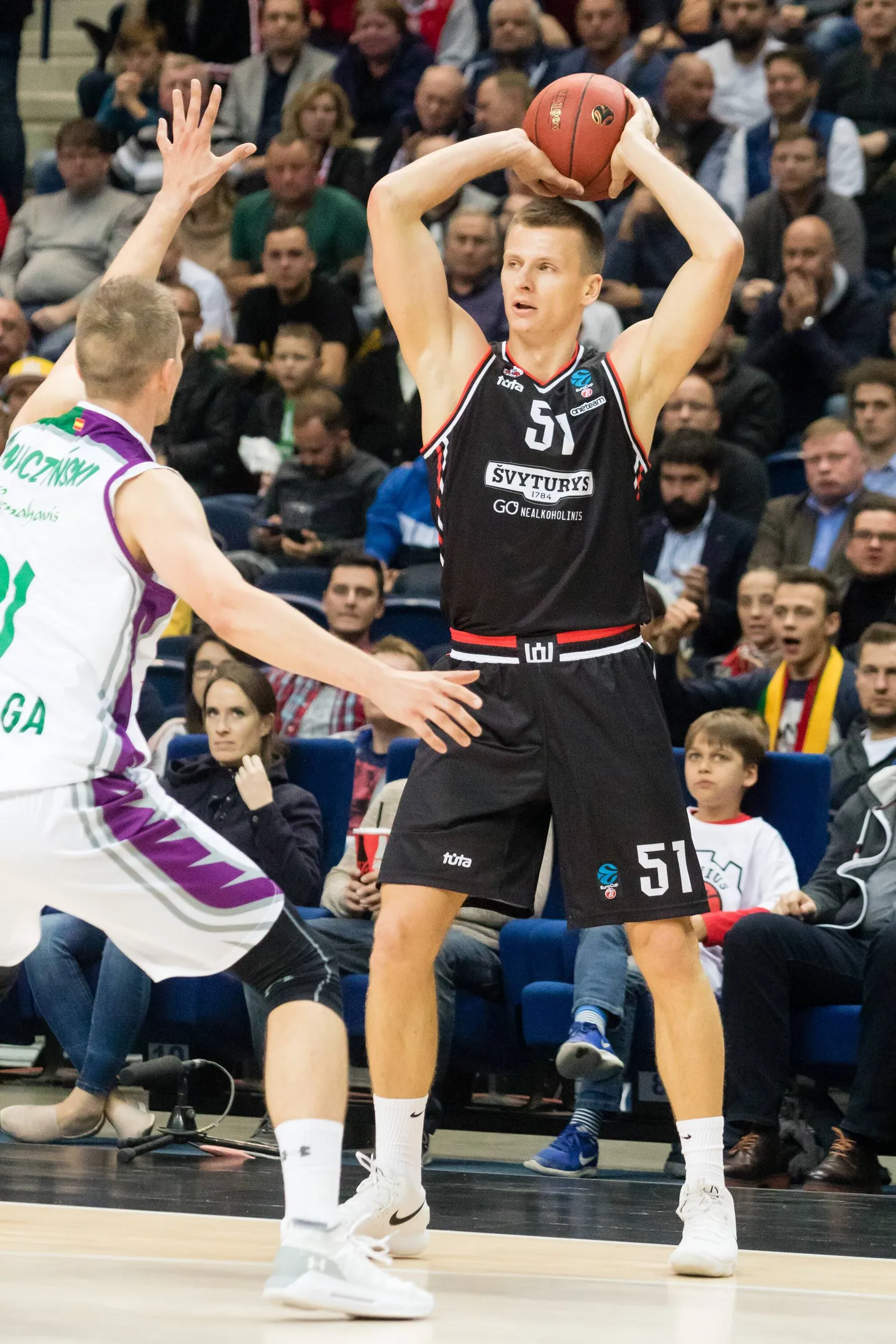 Rytas alistas EuroCupi avamängus Unicaja.