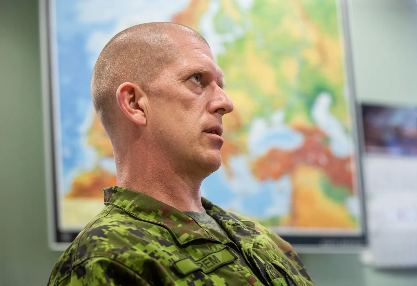 Defense forces commander Major General Martin Herem.