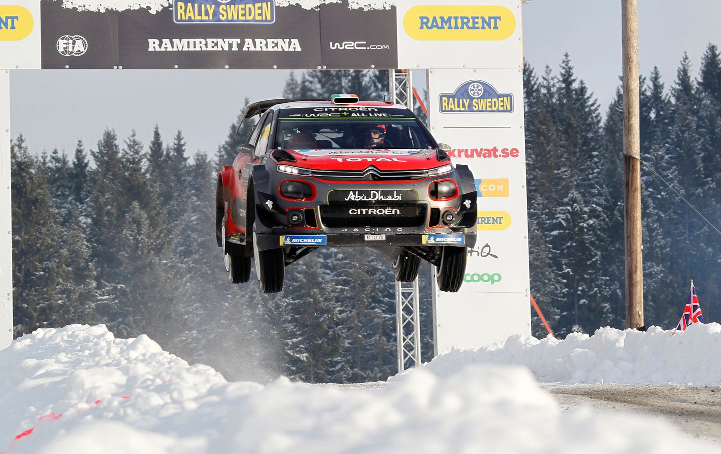 Tänavu WRC-sarjas lepinguta jäänud Craig Breen mullu toimunud Rootsi rallil.